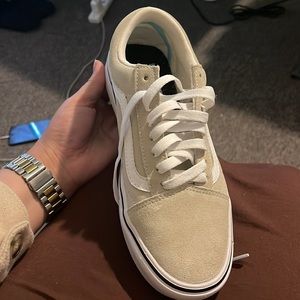 Vans comfy Cush suede tan